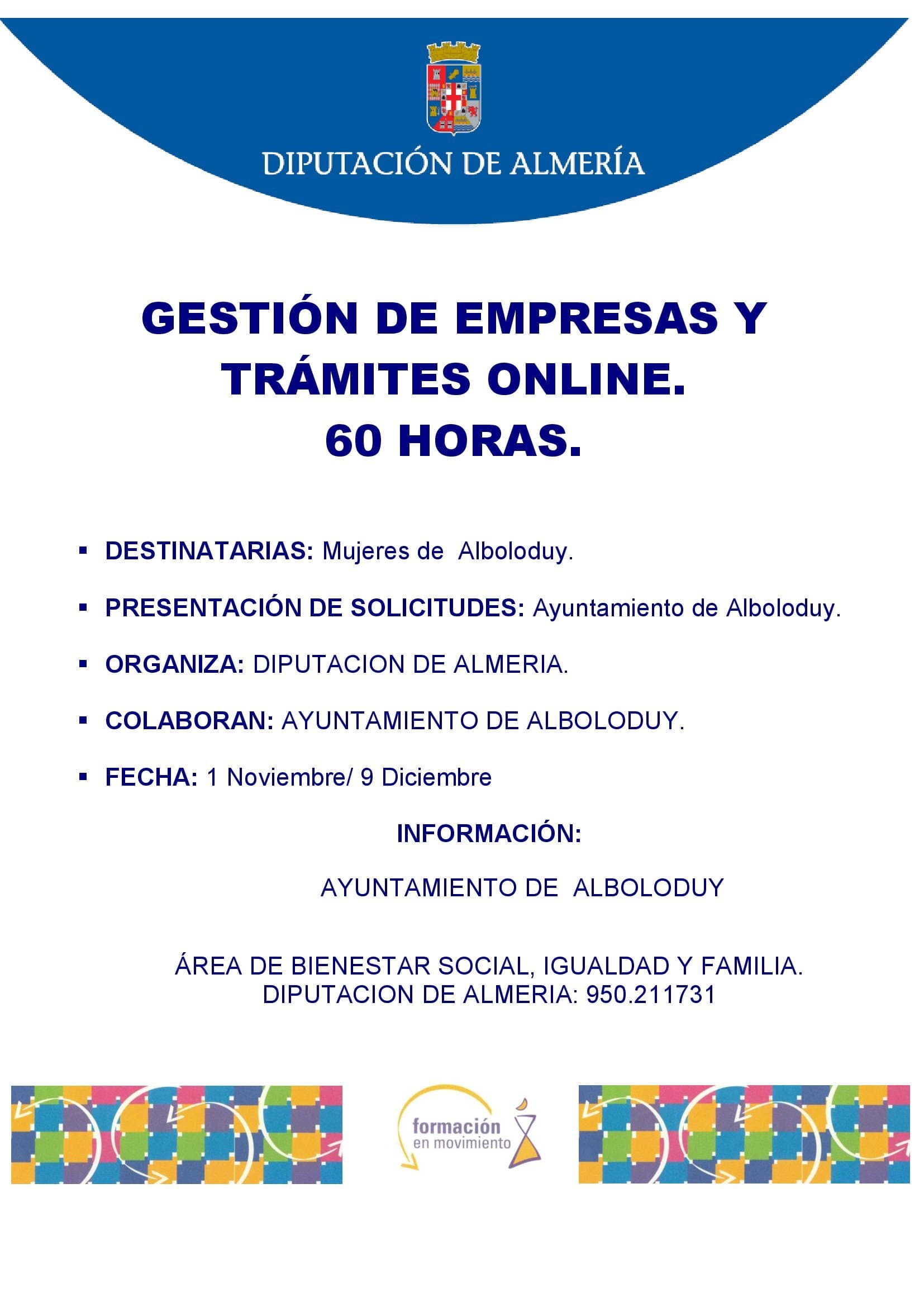 Curso Gestión de empresas y trámites online