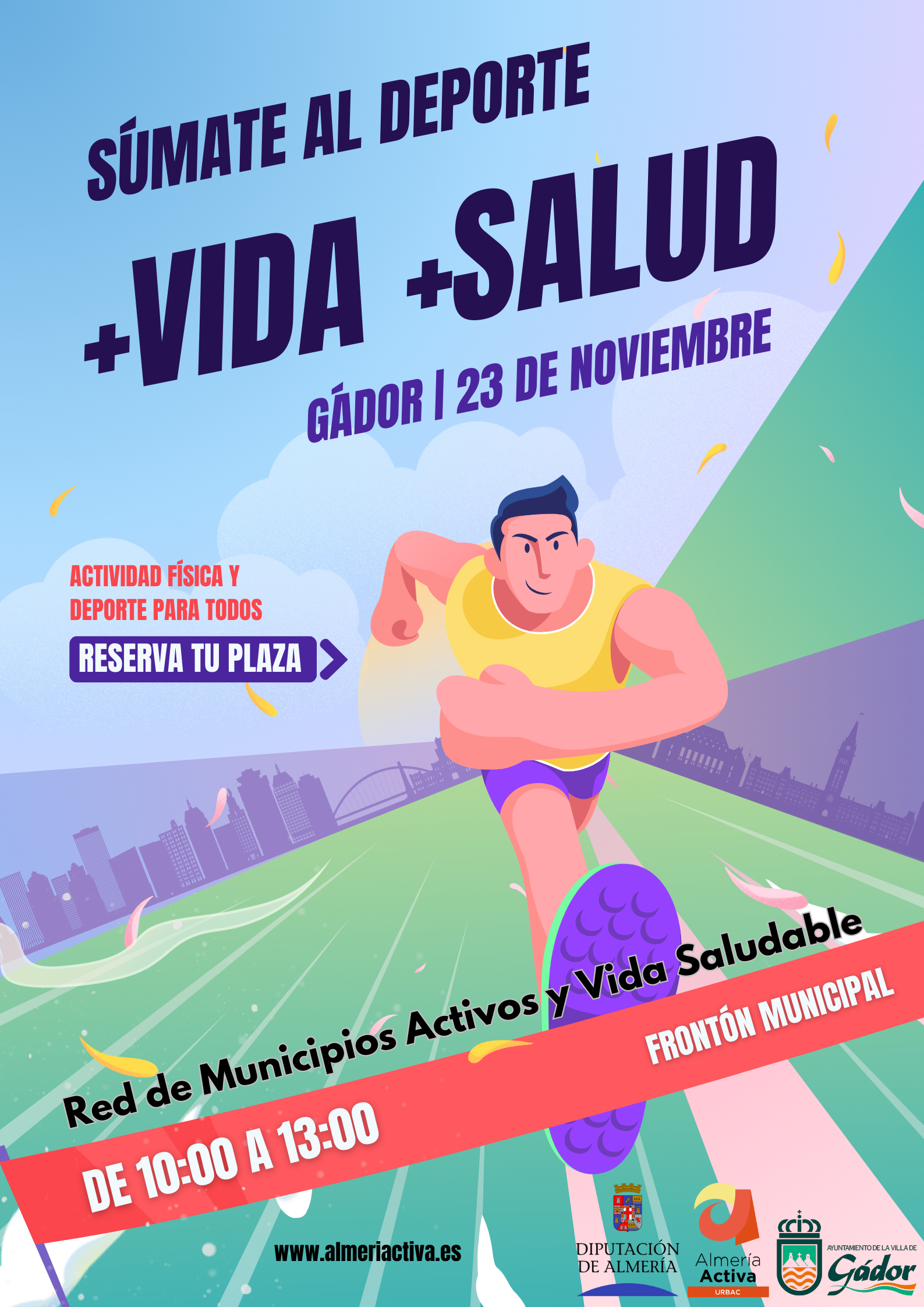 Súmate al Deporte + Vida + Salud. Gádor 23-11-24